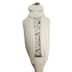 Maurices Womens Cream Hat/Scarf/Gloves OS